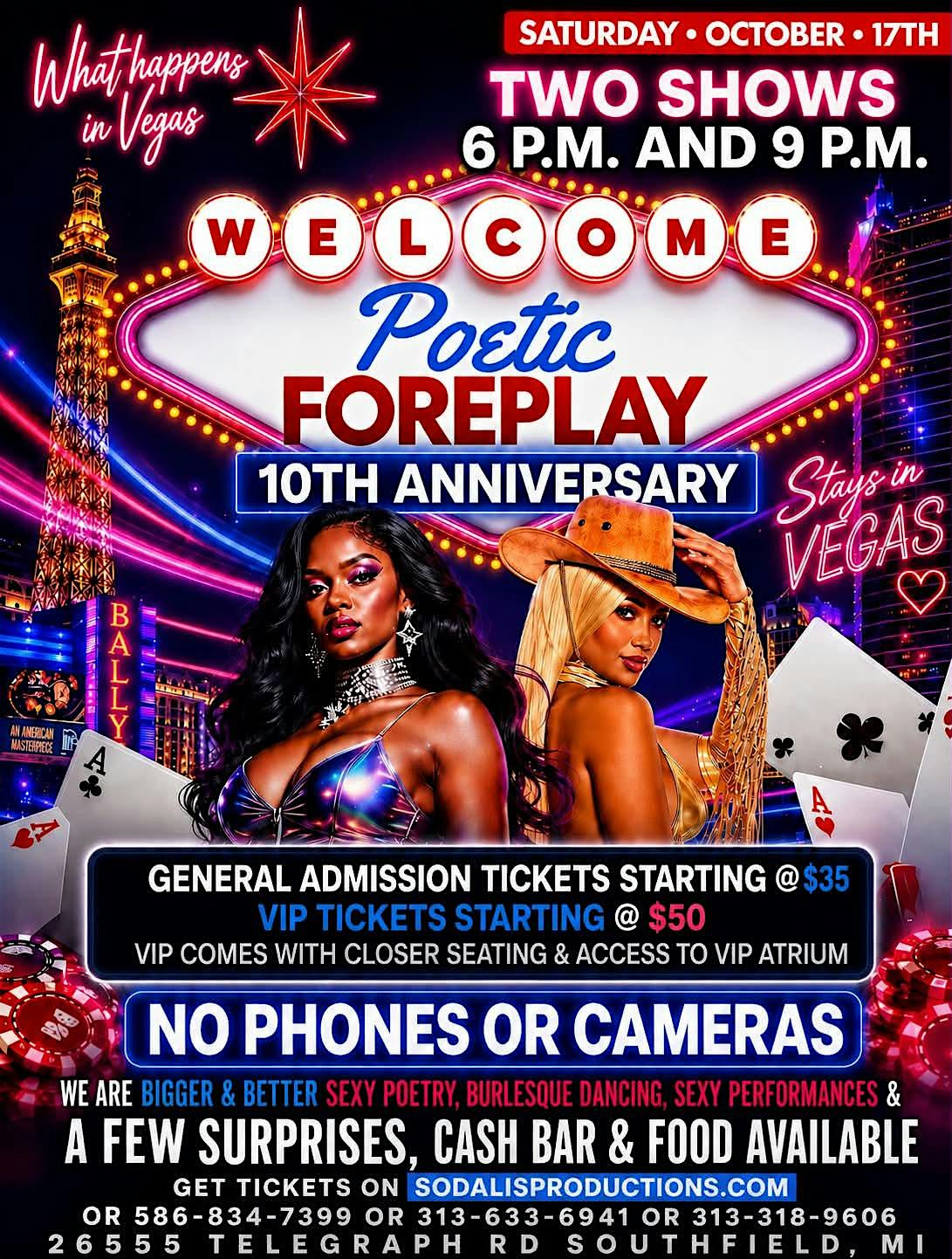 POETIC FOREPLAY 10TH ANNIVERSARY VEGAS STYLE