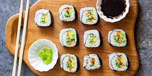 In-person class: Sushi 101: Roll, Shape & Slice (Dallas)
