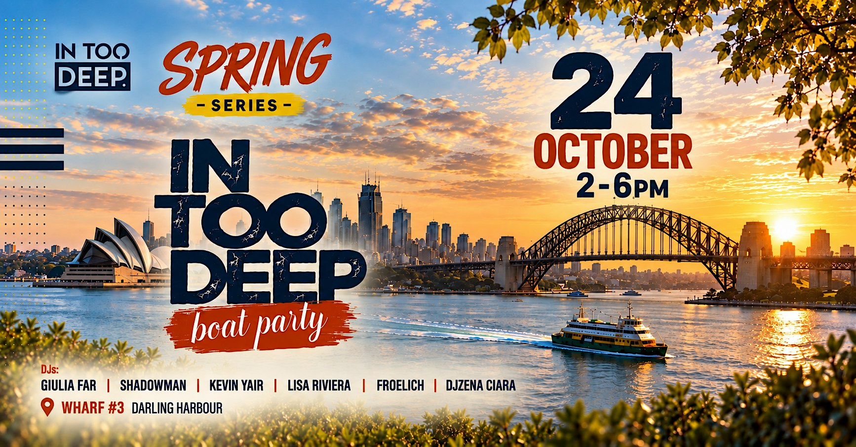 InTooDeep   - Sunset Boat Party (24.10)