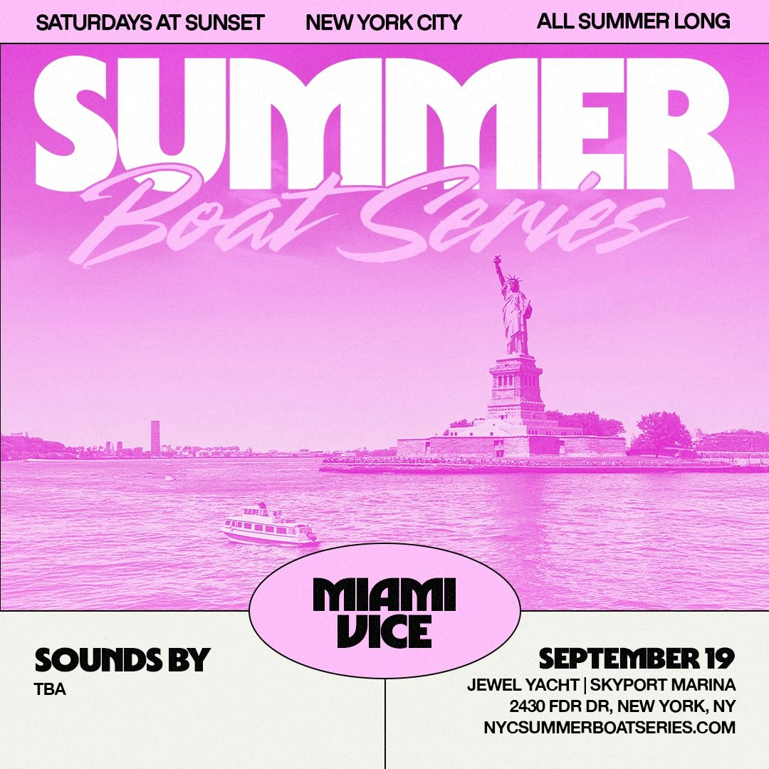 NYC Summer Boat Series - 09.19