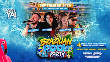 BRAZILIAN POOL PARTY | ROOFTOP PARTY