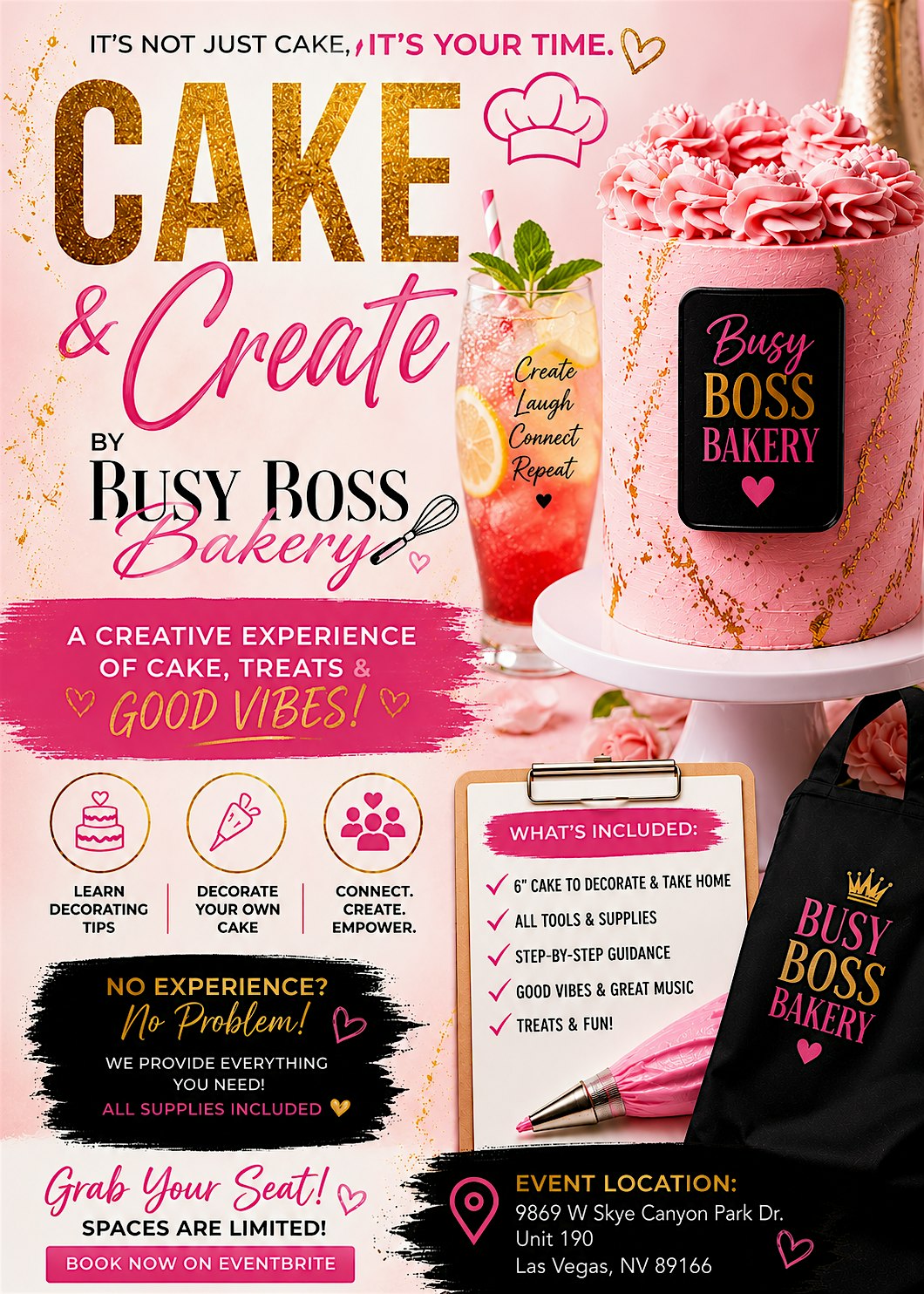 Busy Boss Bakery LV Cake & Create