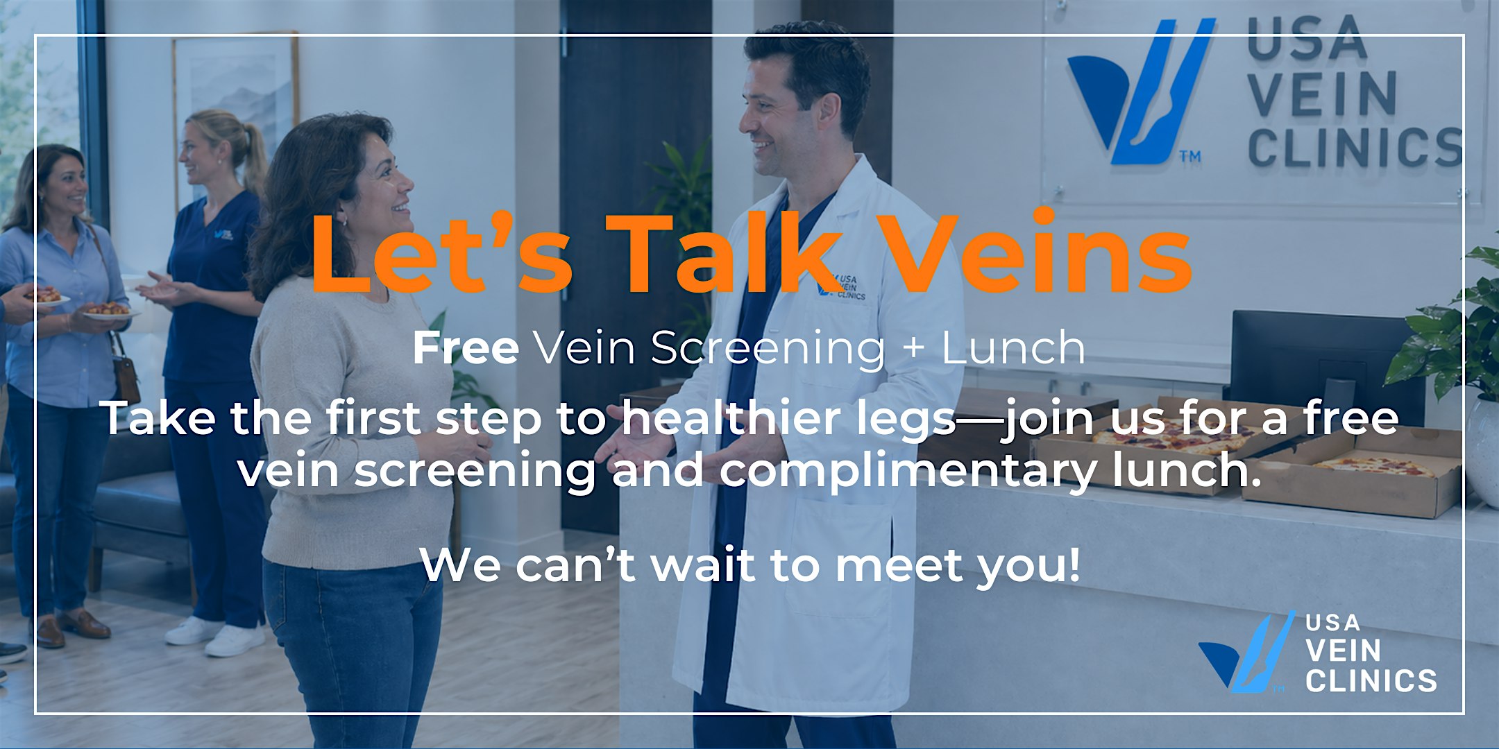 Let's Talk Veins Kennesaw | Free Vein Screening Event + Lunch