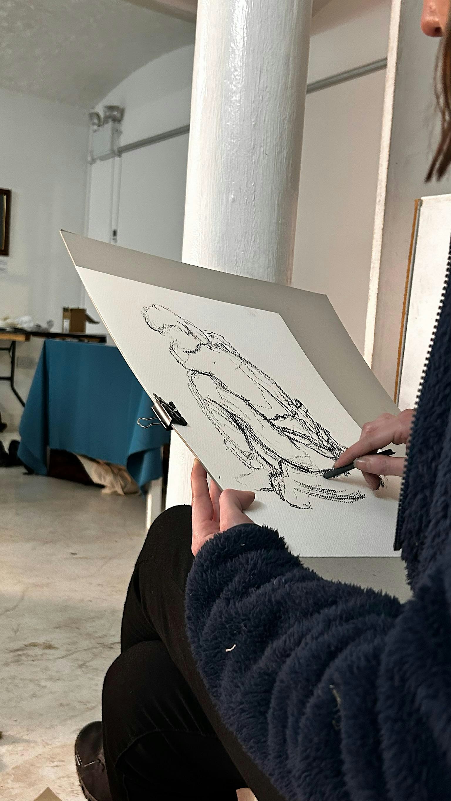 Life drawing with 1838 Collective