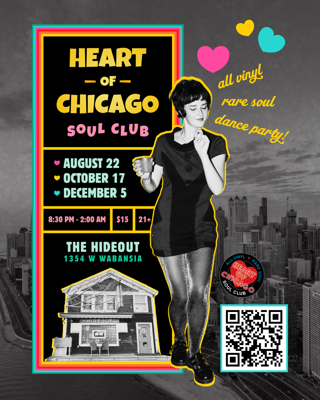 Heart of Chicago Soul Club Dance Party