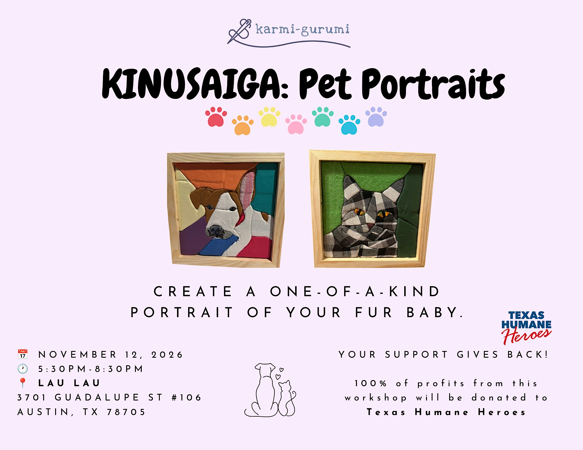 Kinusaiga: Pet Portraits