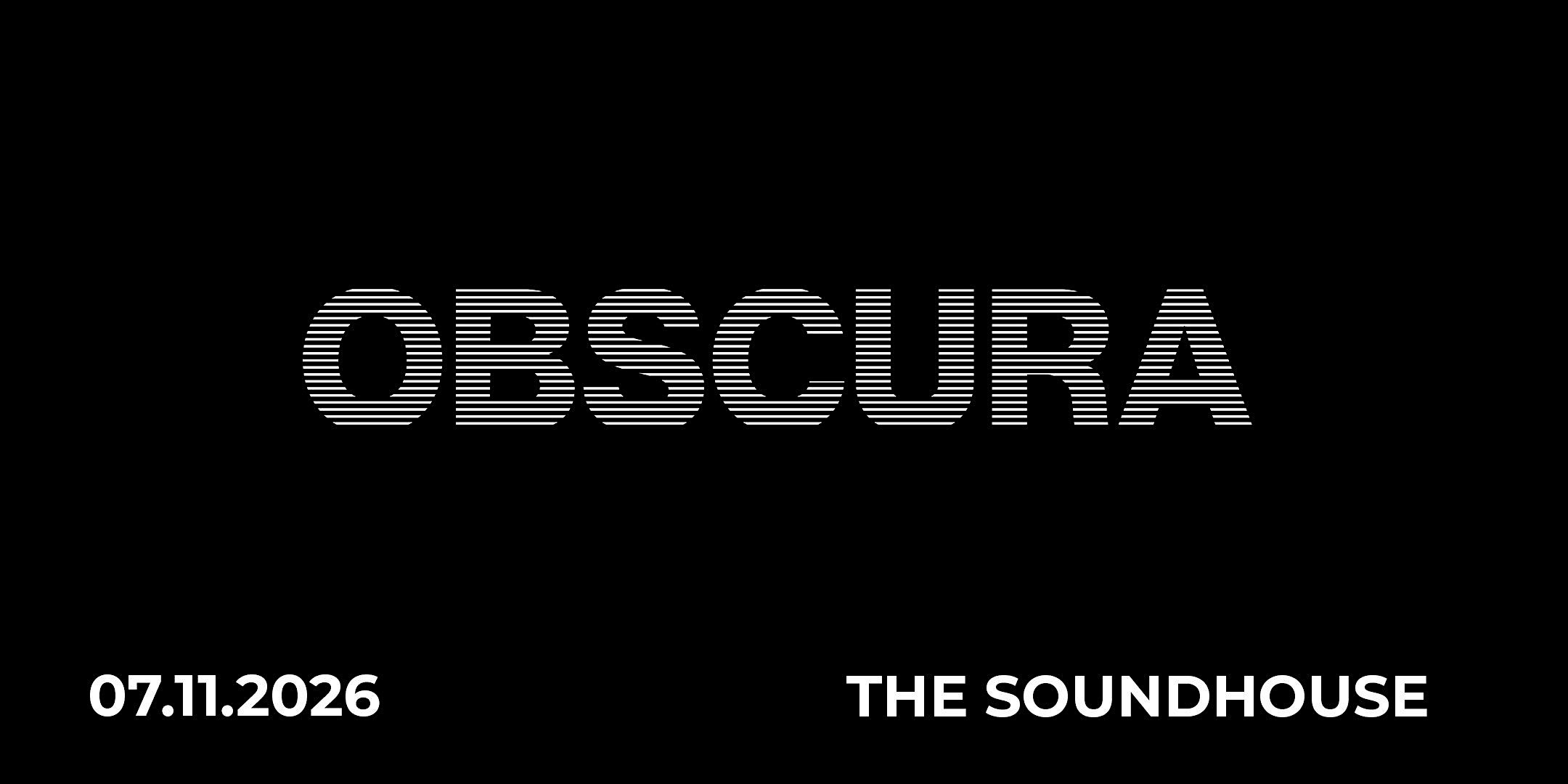 OBSCURA — UNDERWEAR PARTY | WE ARE BACK