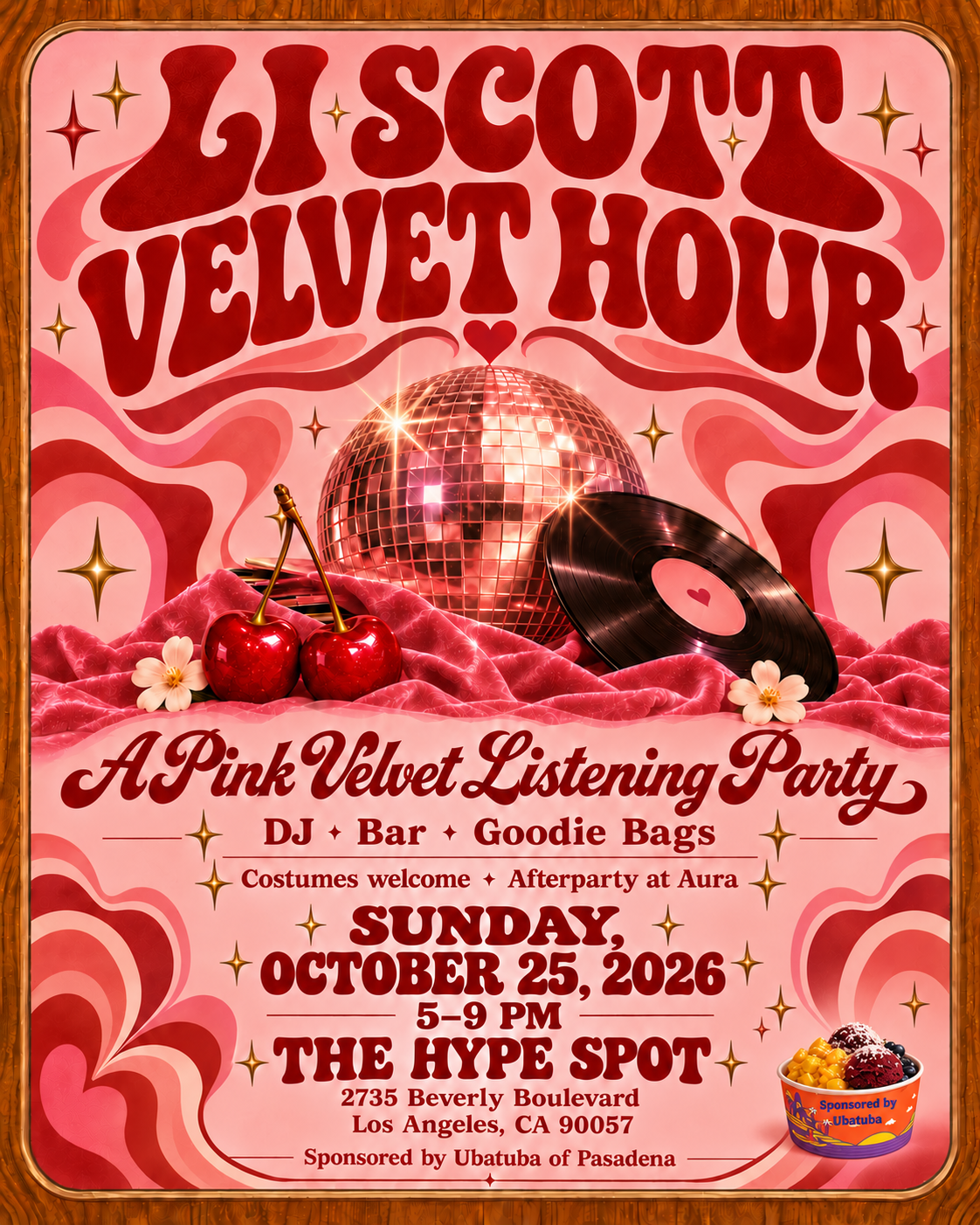 Velvet Hour w/ Li Scott