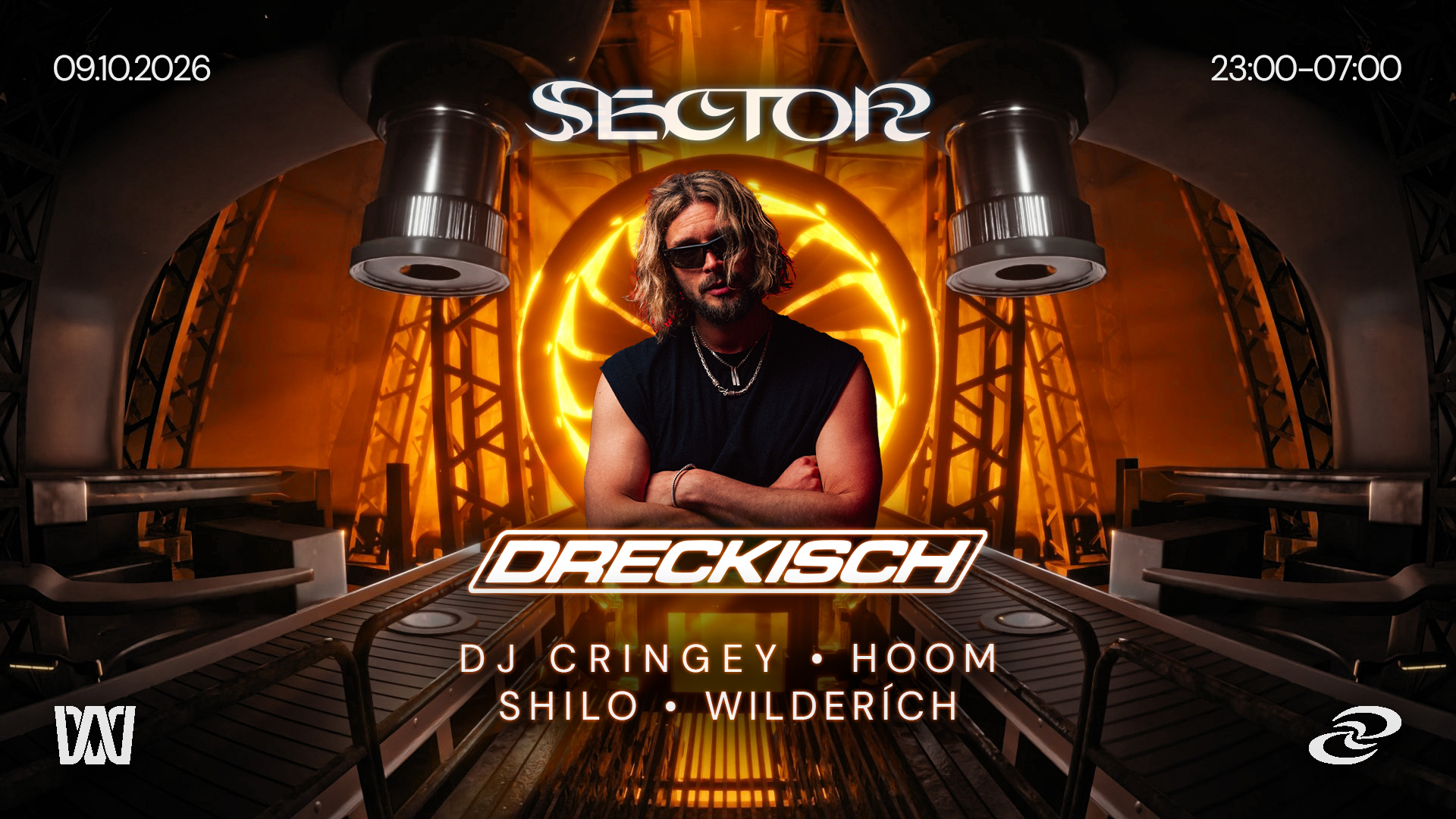 SECTOR BOUNCE EDITION with DJ DRECKISCH, DJ Cringey, WILDERÍCH, HOOM & Shilo