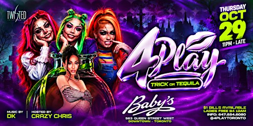 4Play: Trick Or Tequila | Halloween Thursday | Live Entertainment