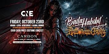 75% SOLD OUT Baila Habibi حبيبي Halloween Party CHICAGO