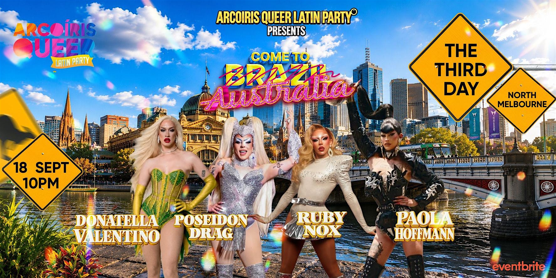 Arcoíris Queer Latin Party: Come to Australia