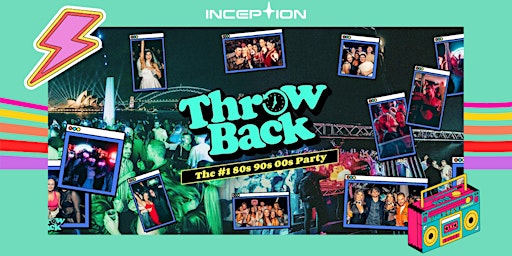 Throw Back - 80s, 90s, Noughties - Your Saturday Night Cruise