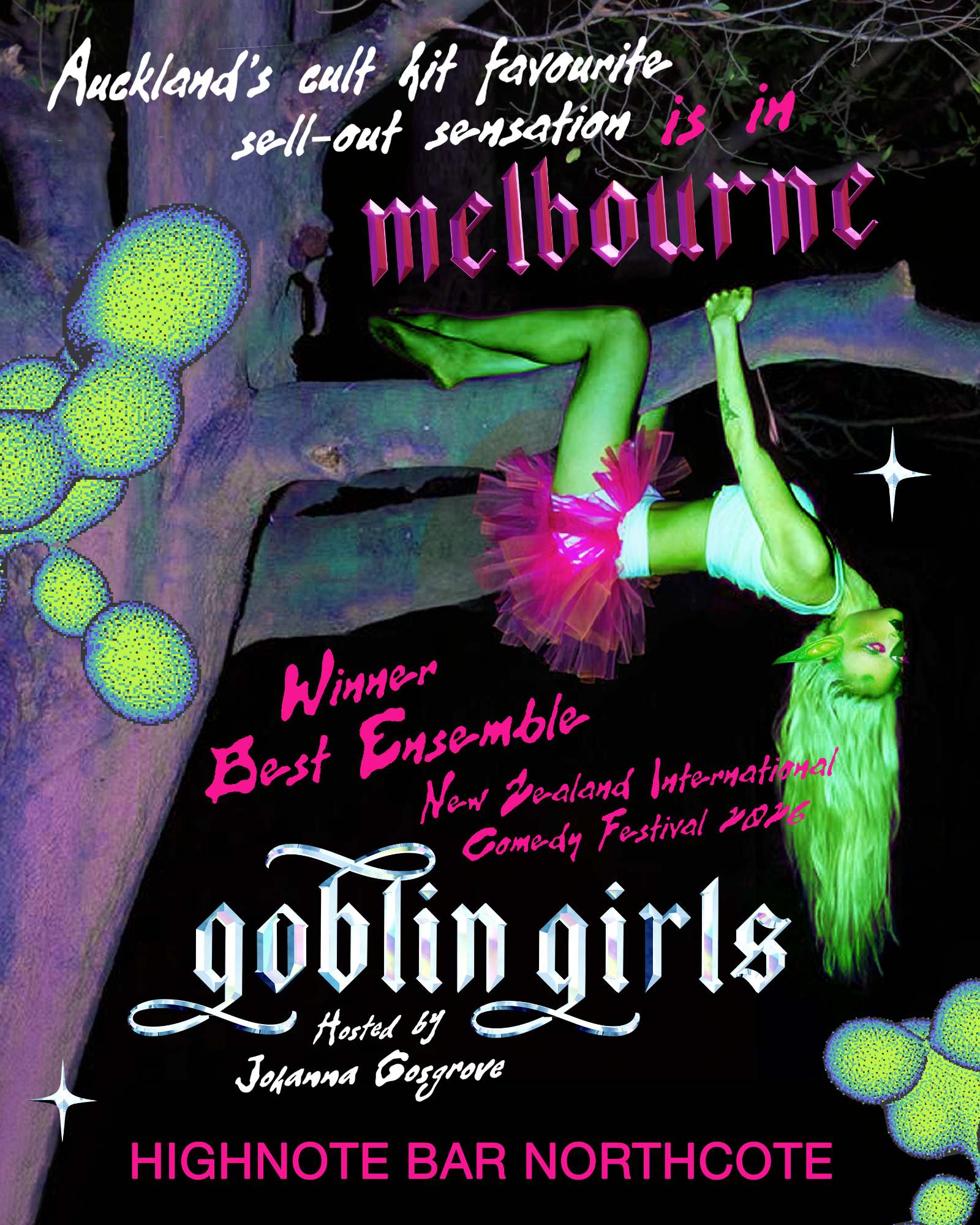 Goblin Girls Comedy Club Hosted by Johanna Cosgrove (Netflix's Madam, Rats in the Gutter)