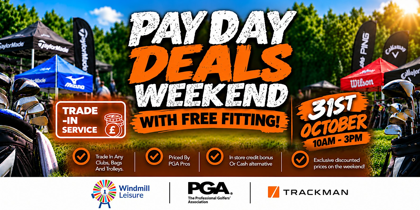 Pay Day Deals Weekend - FREE FITTING