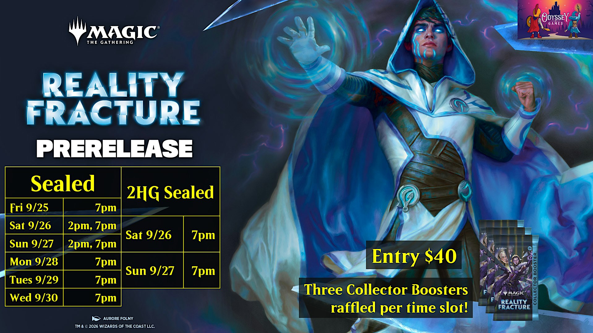 Reality Fracture Prerelease @ Odyssey Games Pasadena