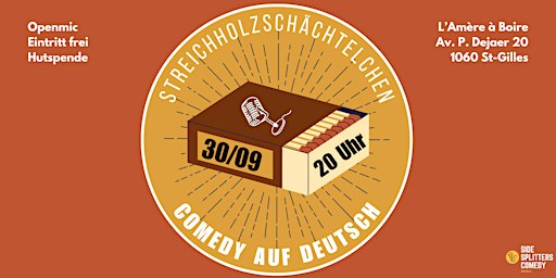 Stand up Comedy Openmic auf Deutsch
