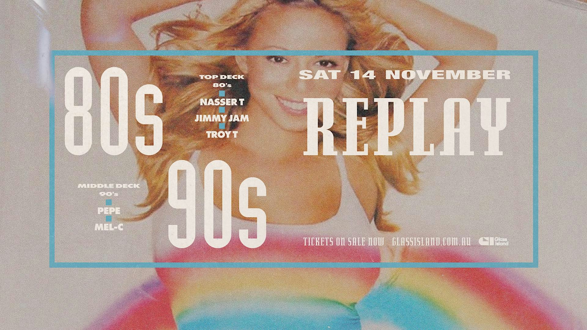 Glass Island - 80's & 90's REPLAY - Sat 14 Nov 2026