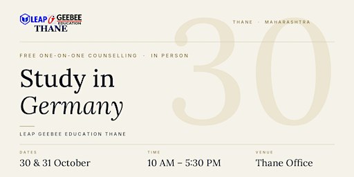 Study in Germany: Free One-on-One Counselling in Thane
