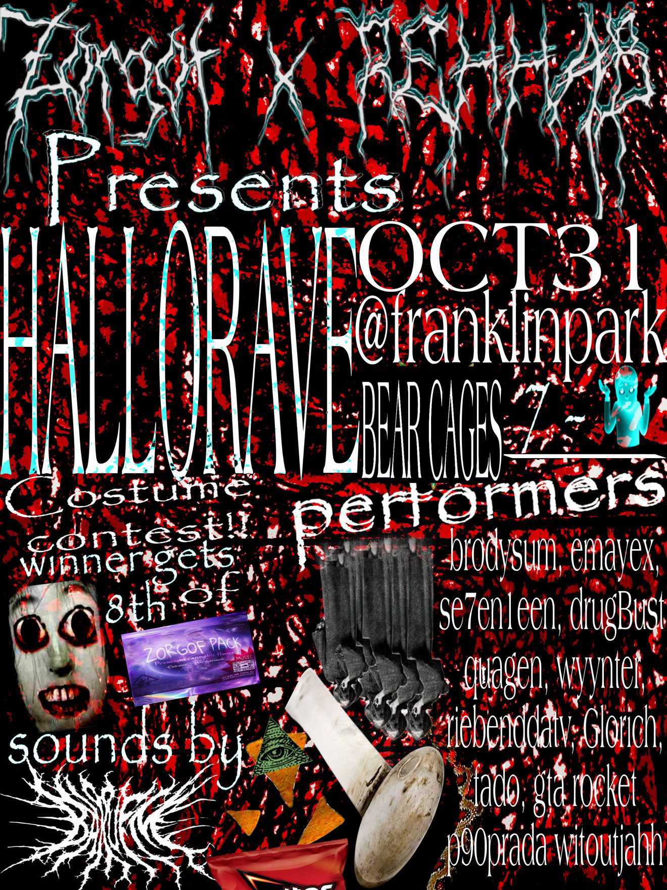REHHAB X ZORGOF PRESENTS: HALLORAVE