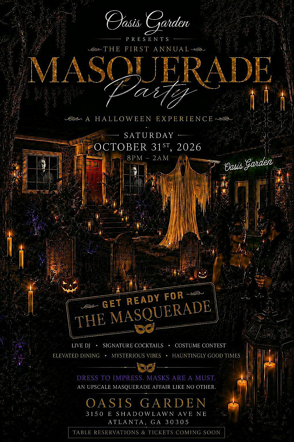 Halloween Masquerade Party