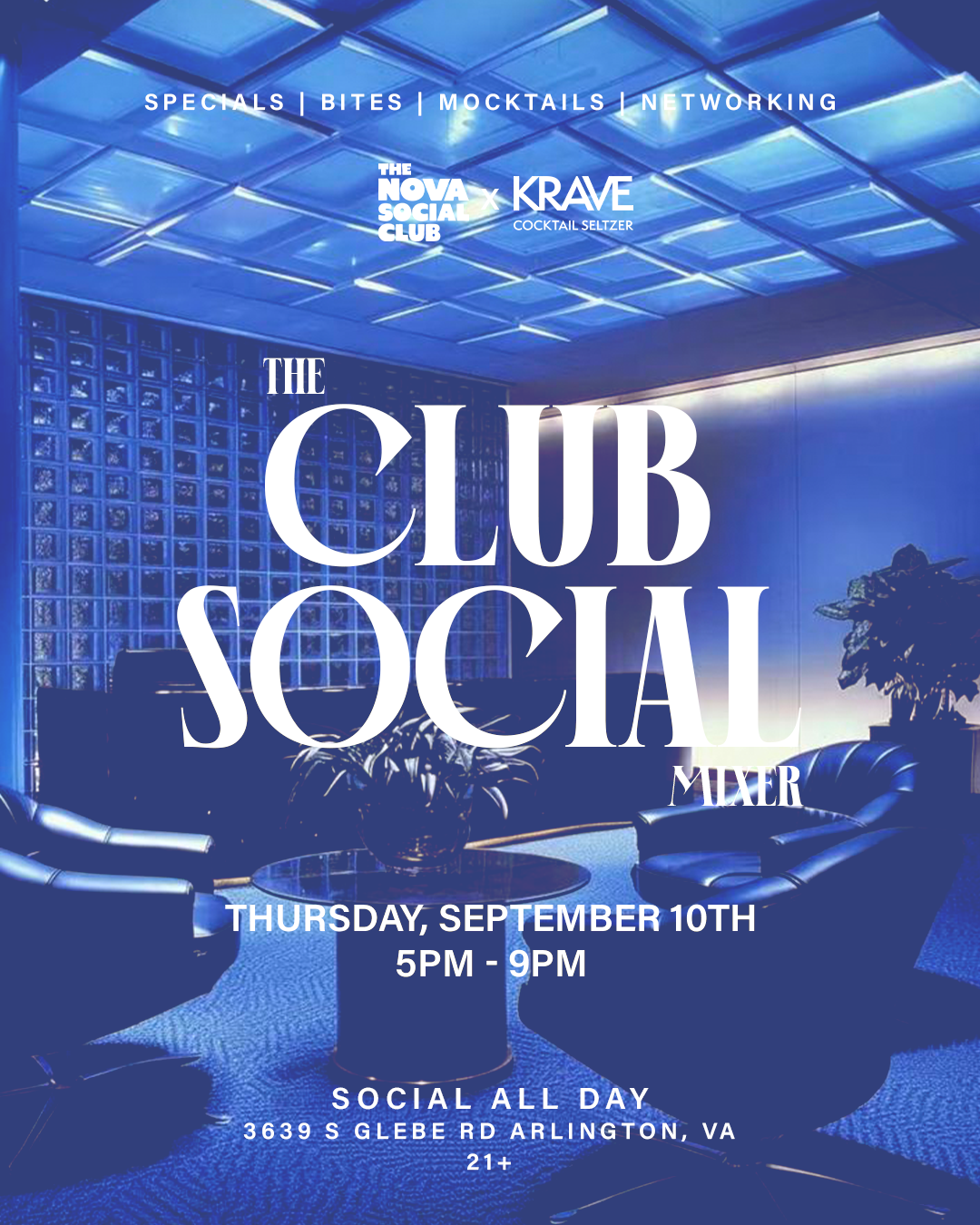 The Club Social Mixer | Thurs. September 10th at Social All Day