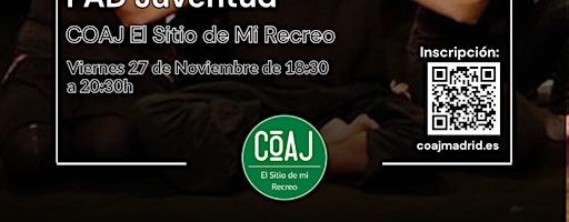 Taller de teatro social gratis para jóvenes de 14 a 30 años.