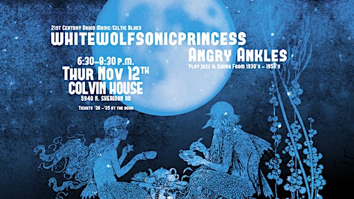 Colvin Concerts: whitewolfsonicprincess & Angry Ankles