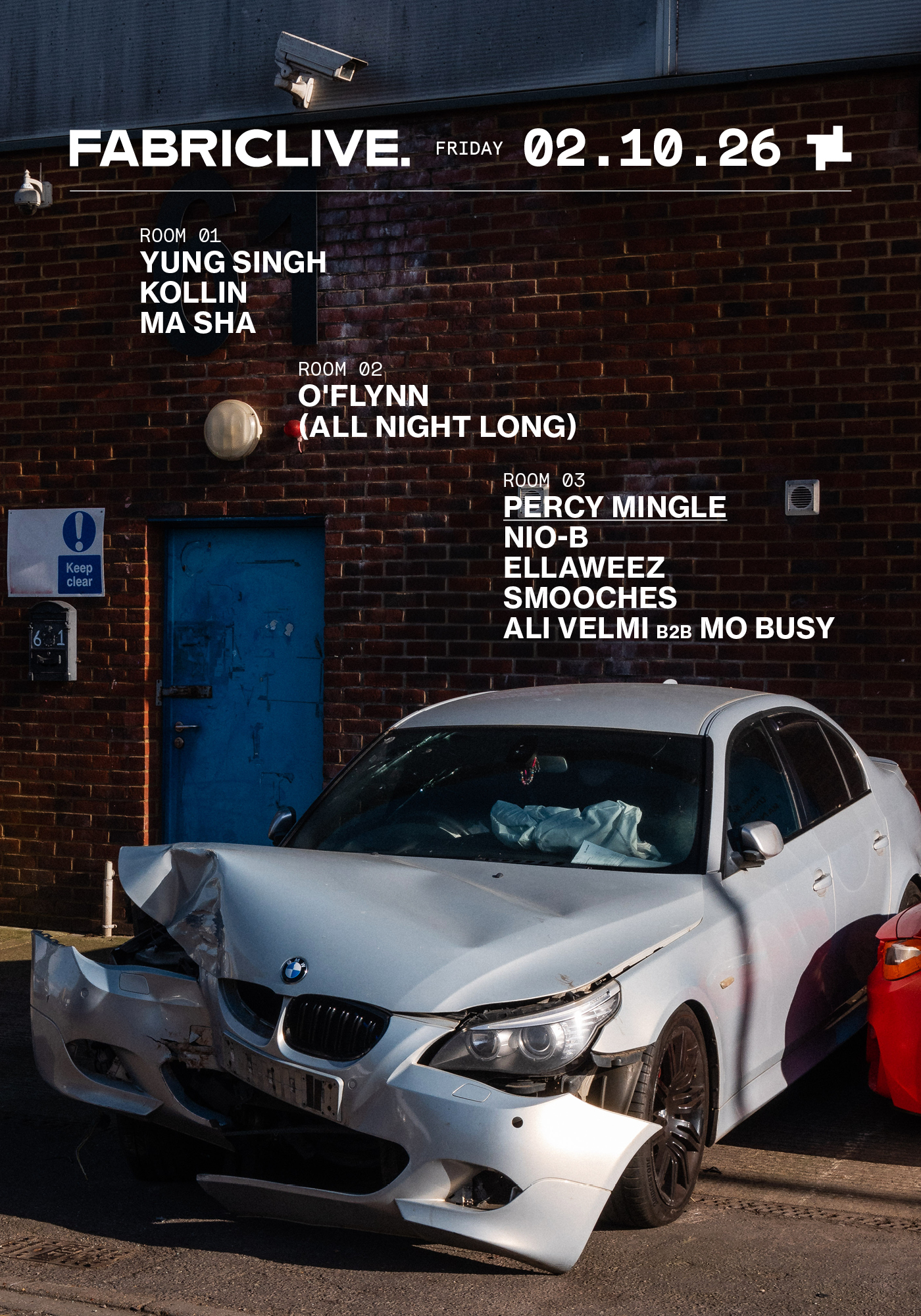 FABRICLIVE: Yung Singh, O'Flynn (All Night Long), KOLLIN, Ma Sha, Percy Mingle + more