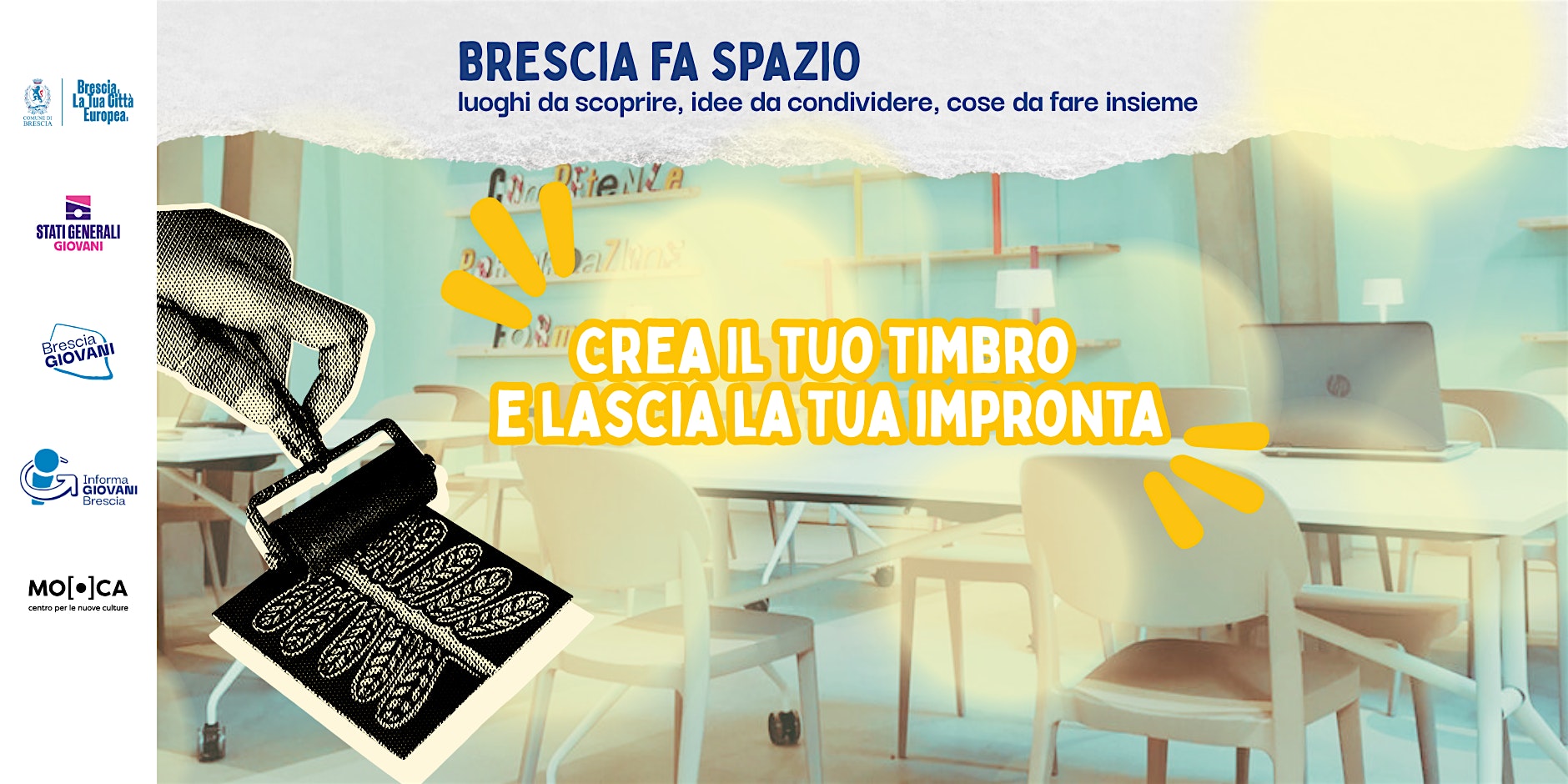 Lascia la tua impronta con un timbro!