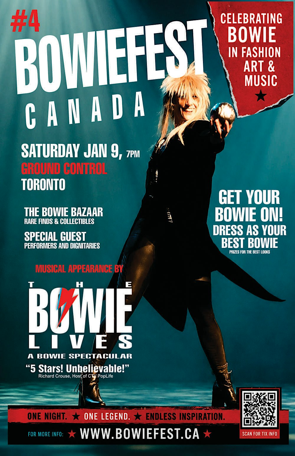 #4BowieFest Canada