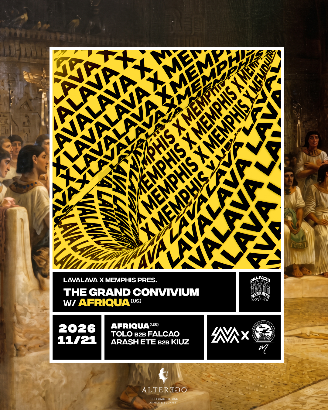 LavaLava x Memphis: The Grand Convivium with Afriqua