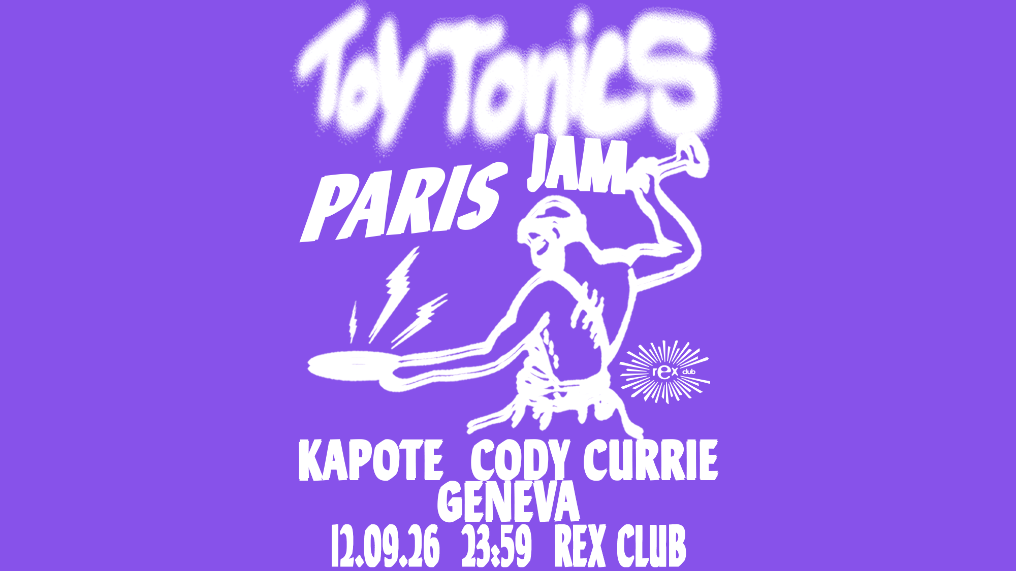 Toy Tonics: Cody Currie, Kapote, geneva