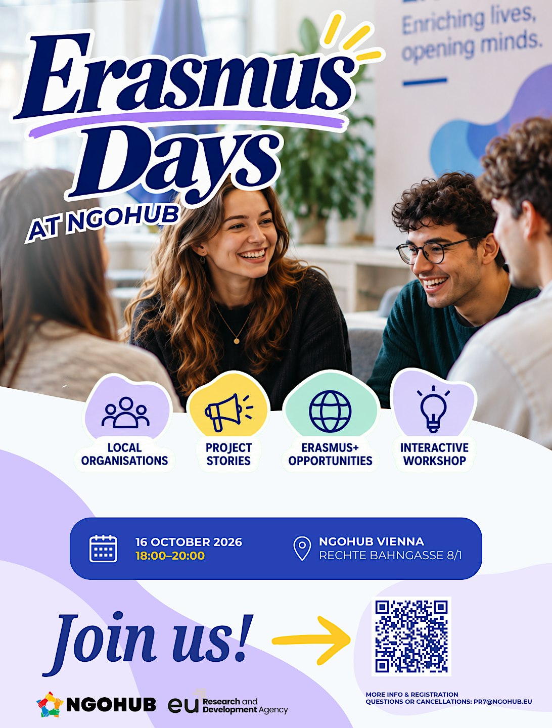Erasmus Days at NGOHub: Meet, Learn, Connect