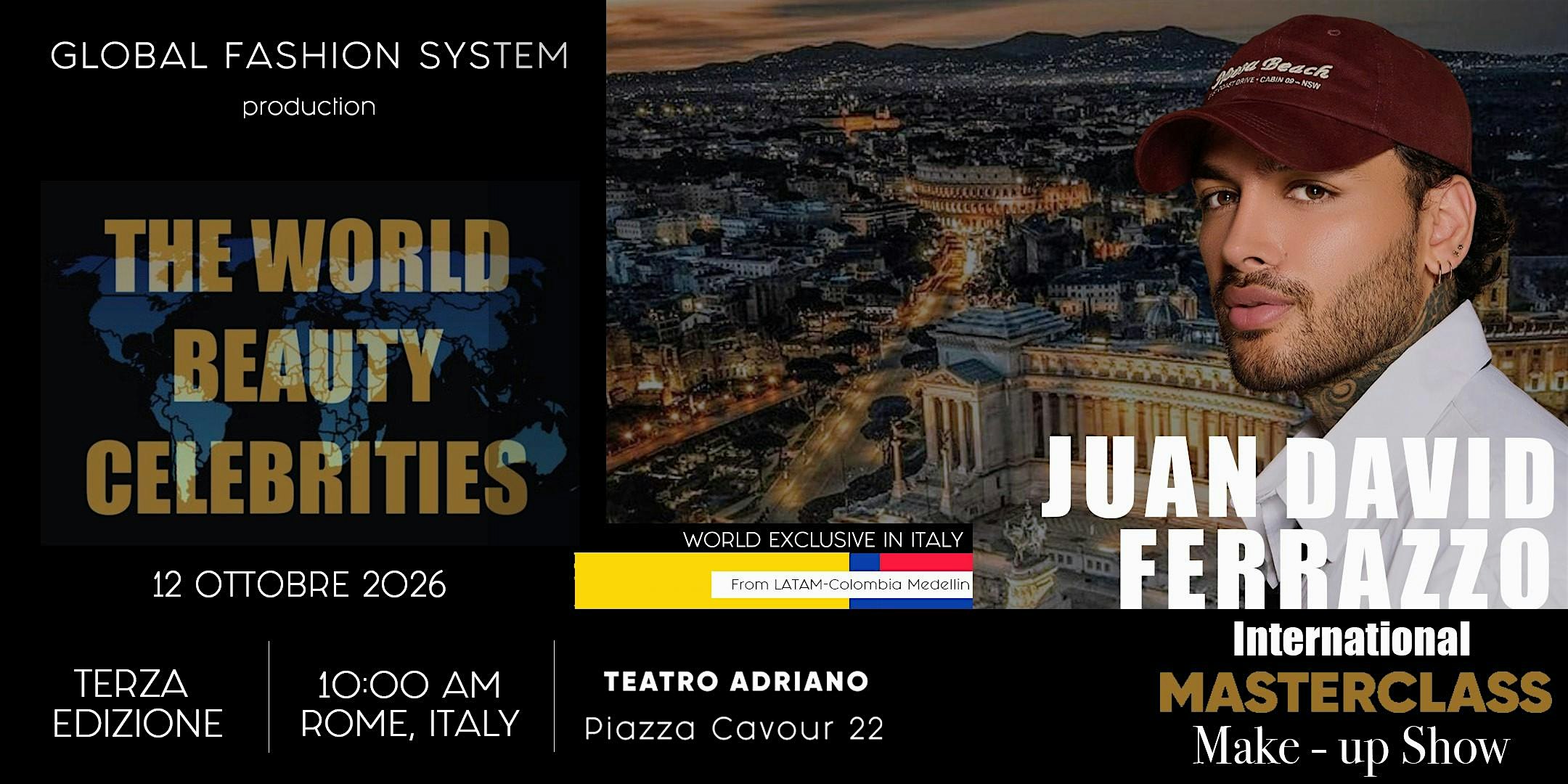 THE WORLD BEAUTY CELEBRITIES - Roma Edition 2026