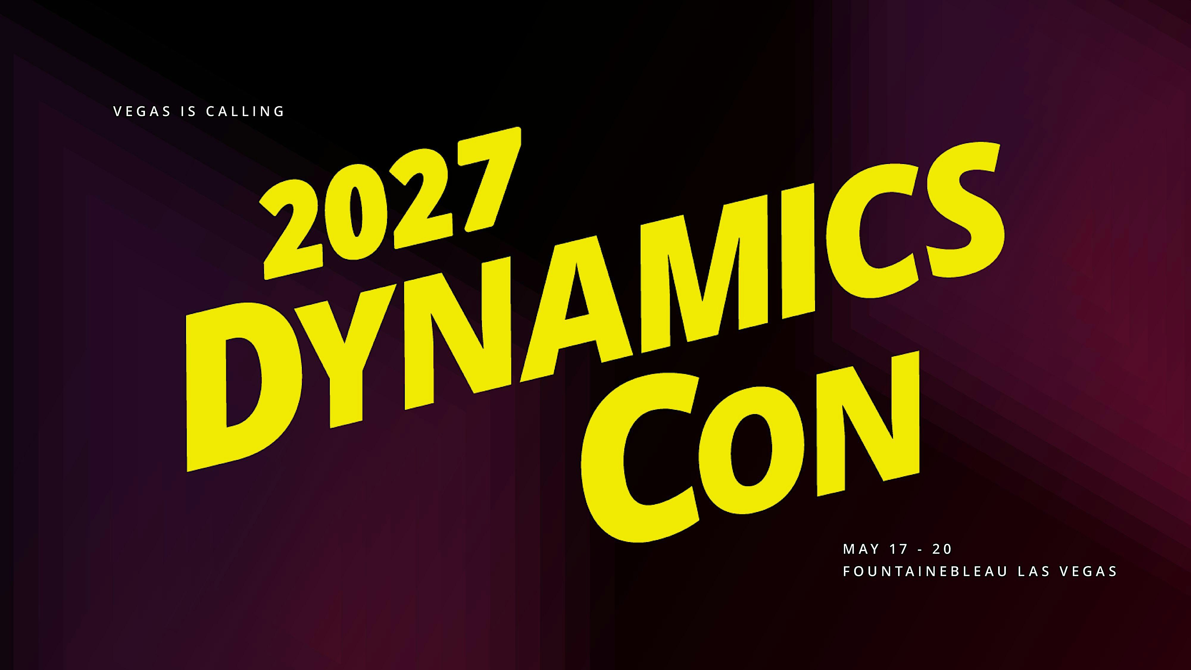DynamicsCon 2027
