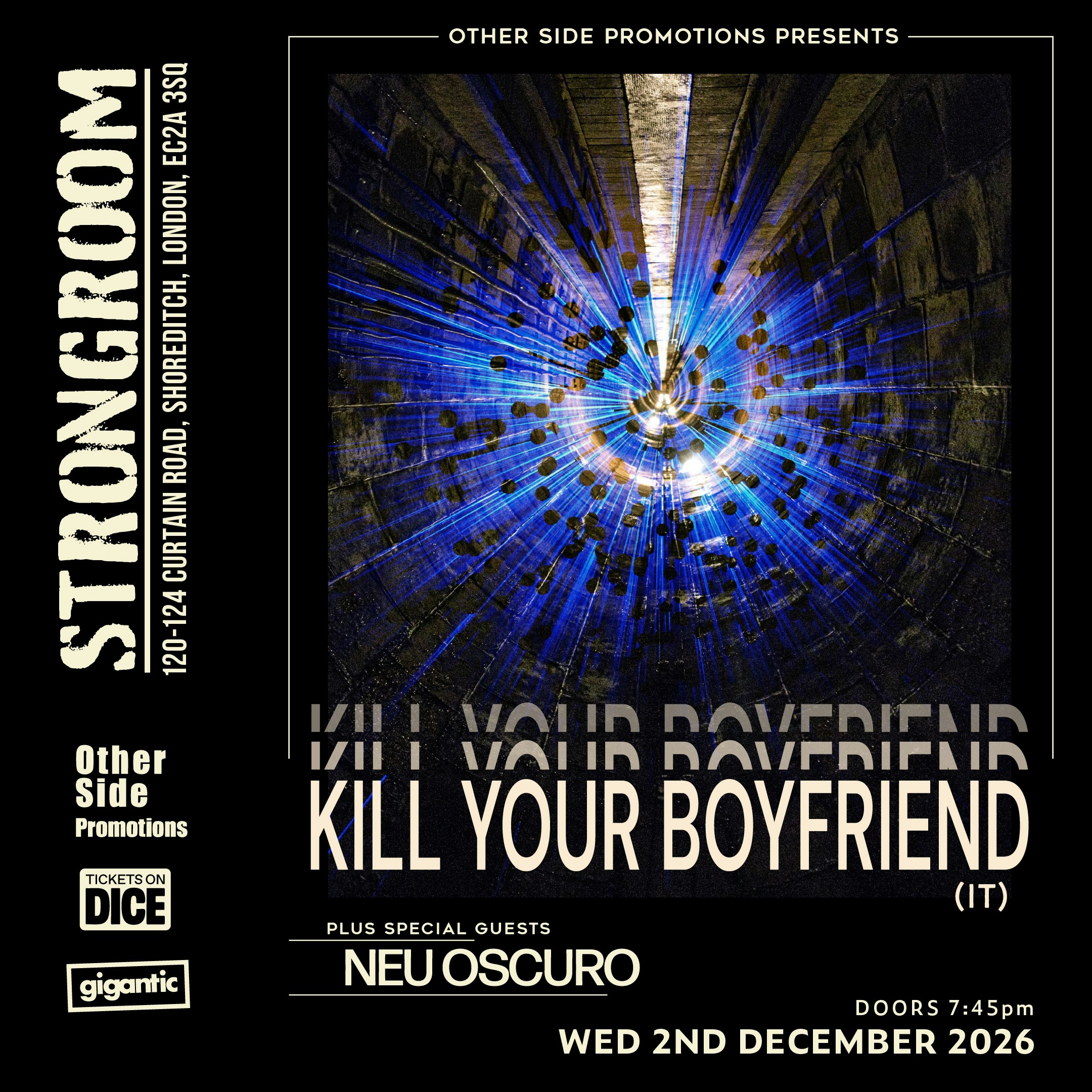 OSP Presents: Kill Your Boyfriend (IT) + Neu Oscuro