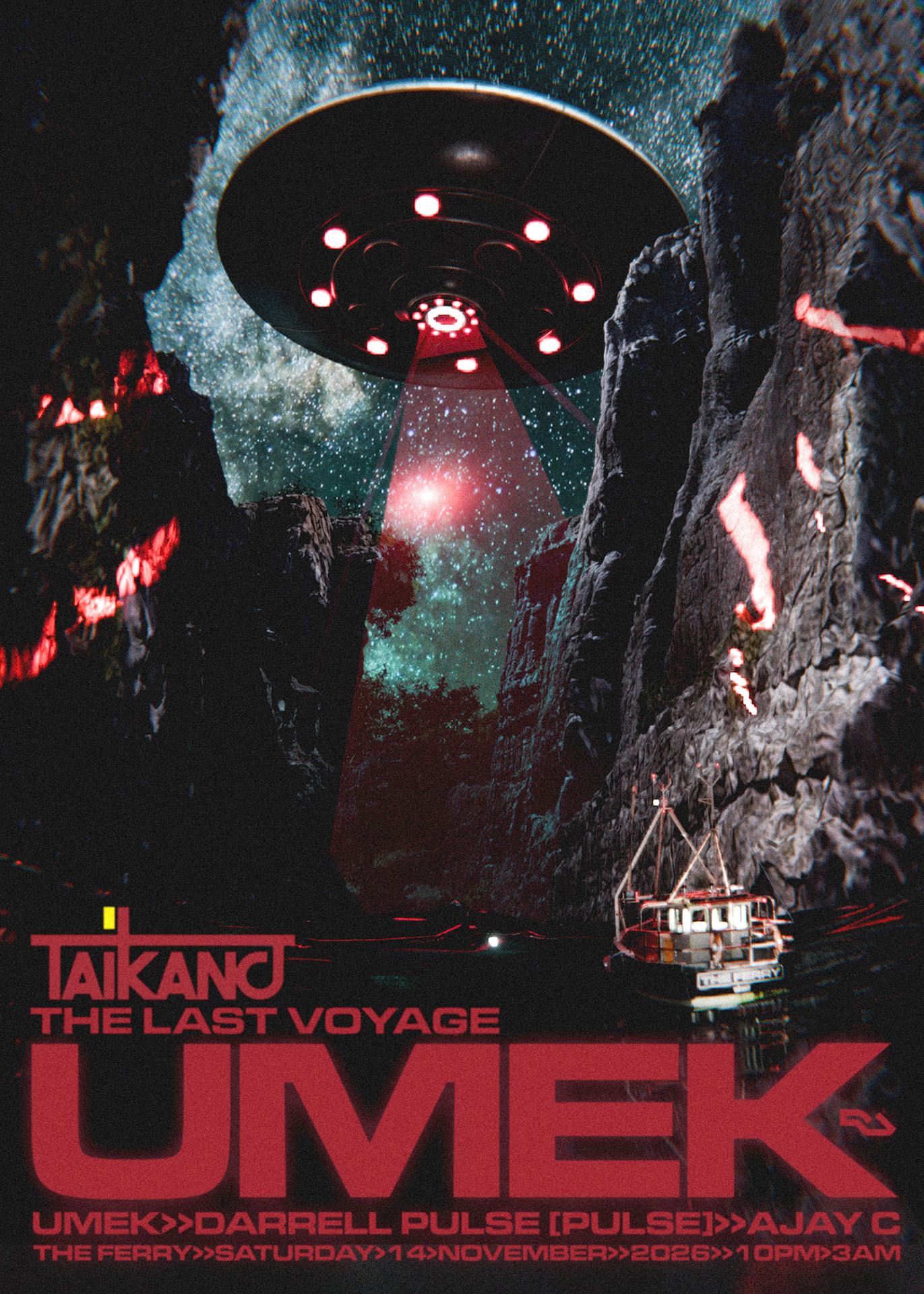 Taikano The Last Voyage with Umek // Darrell Pulse // AJAY C