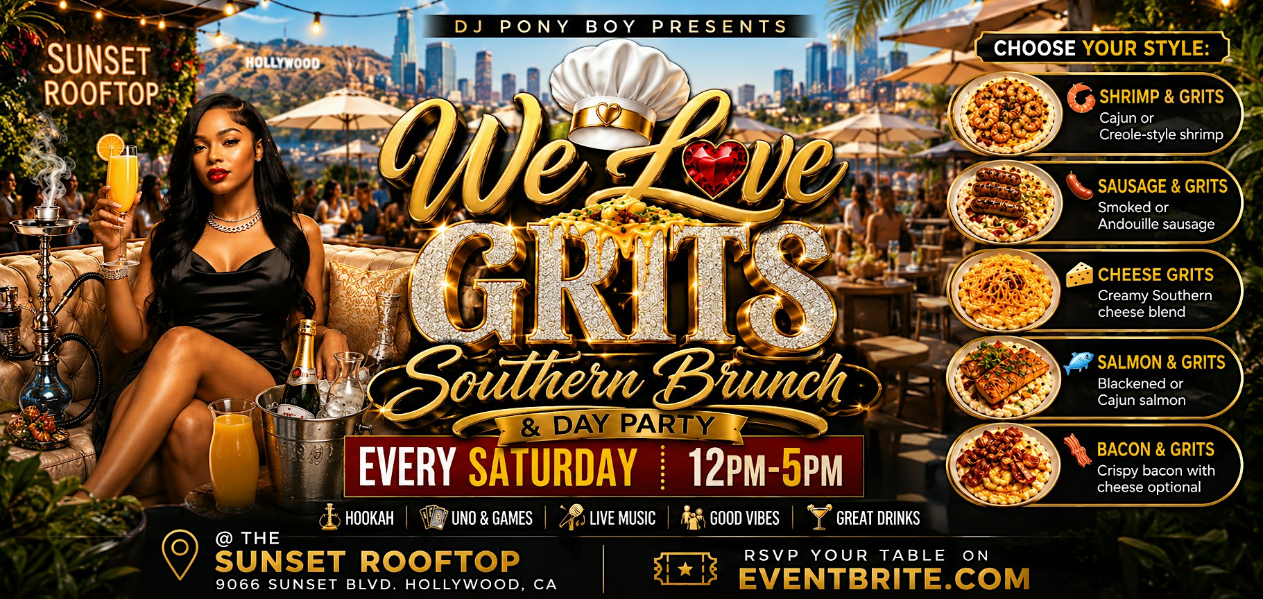 WE LOVE GRITS - Southern Brunch & Day Party