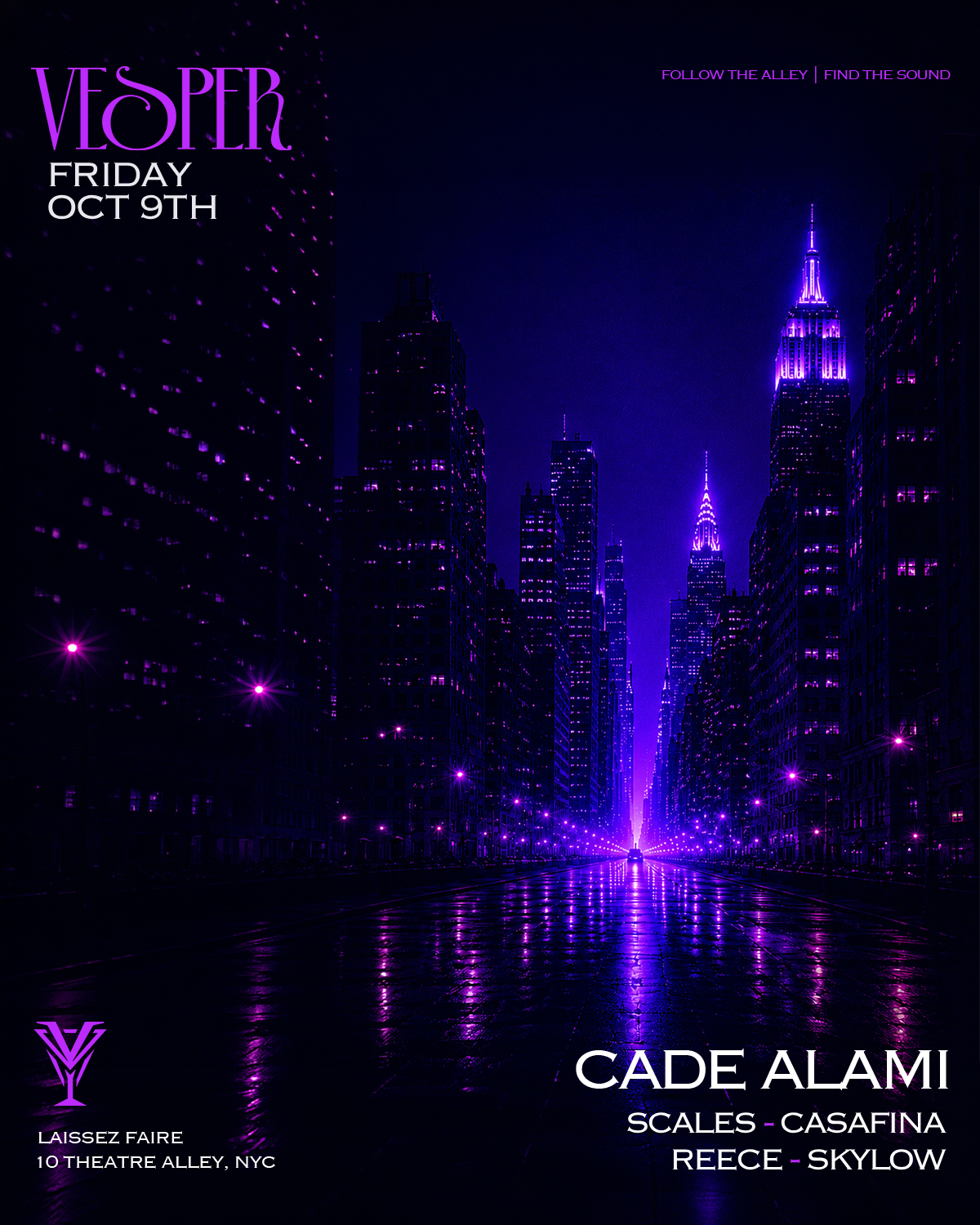 Vesper - Friday October 9th