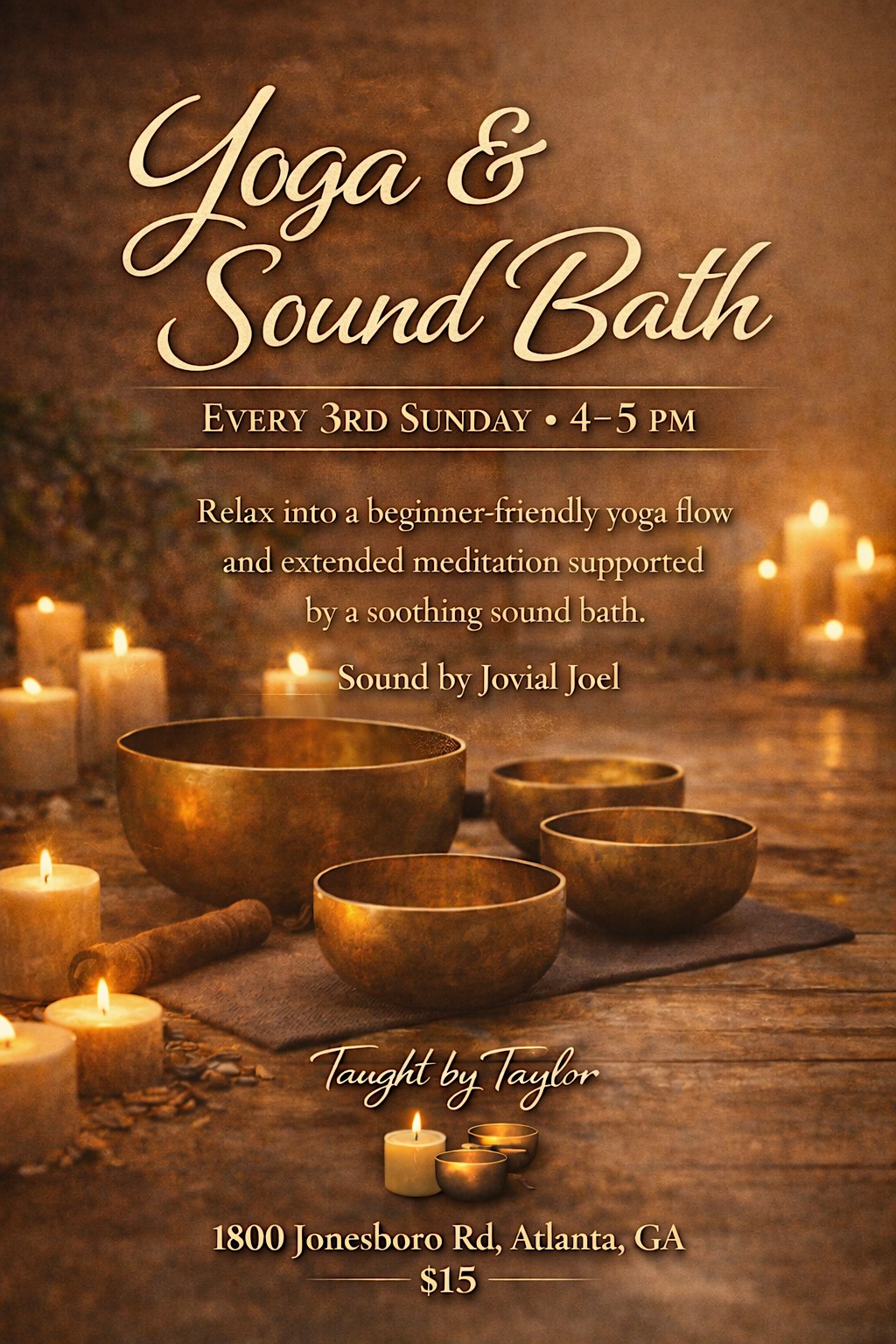 Yoga & Sound Bath Experience