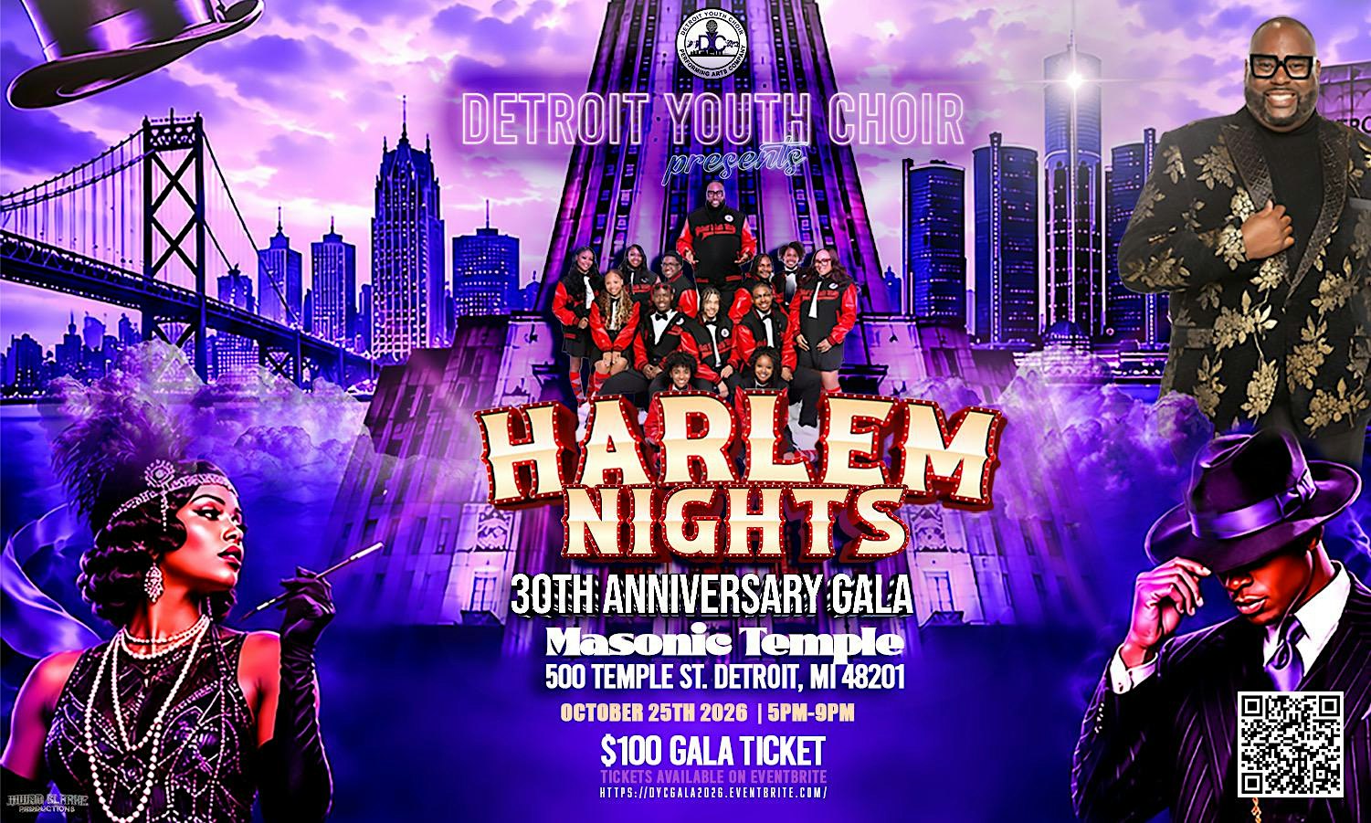 The Detroit Youth Choir's 30th Anniversary Gala Harlem Nights