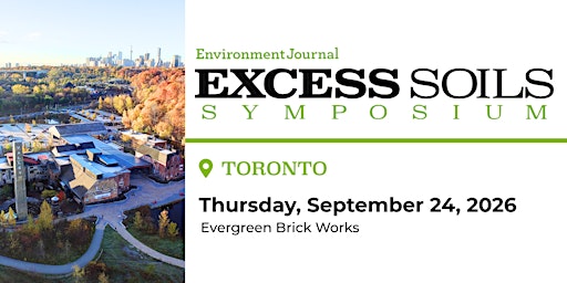 Excess Soils Symposium Toronto 2026