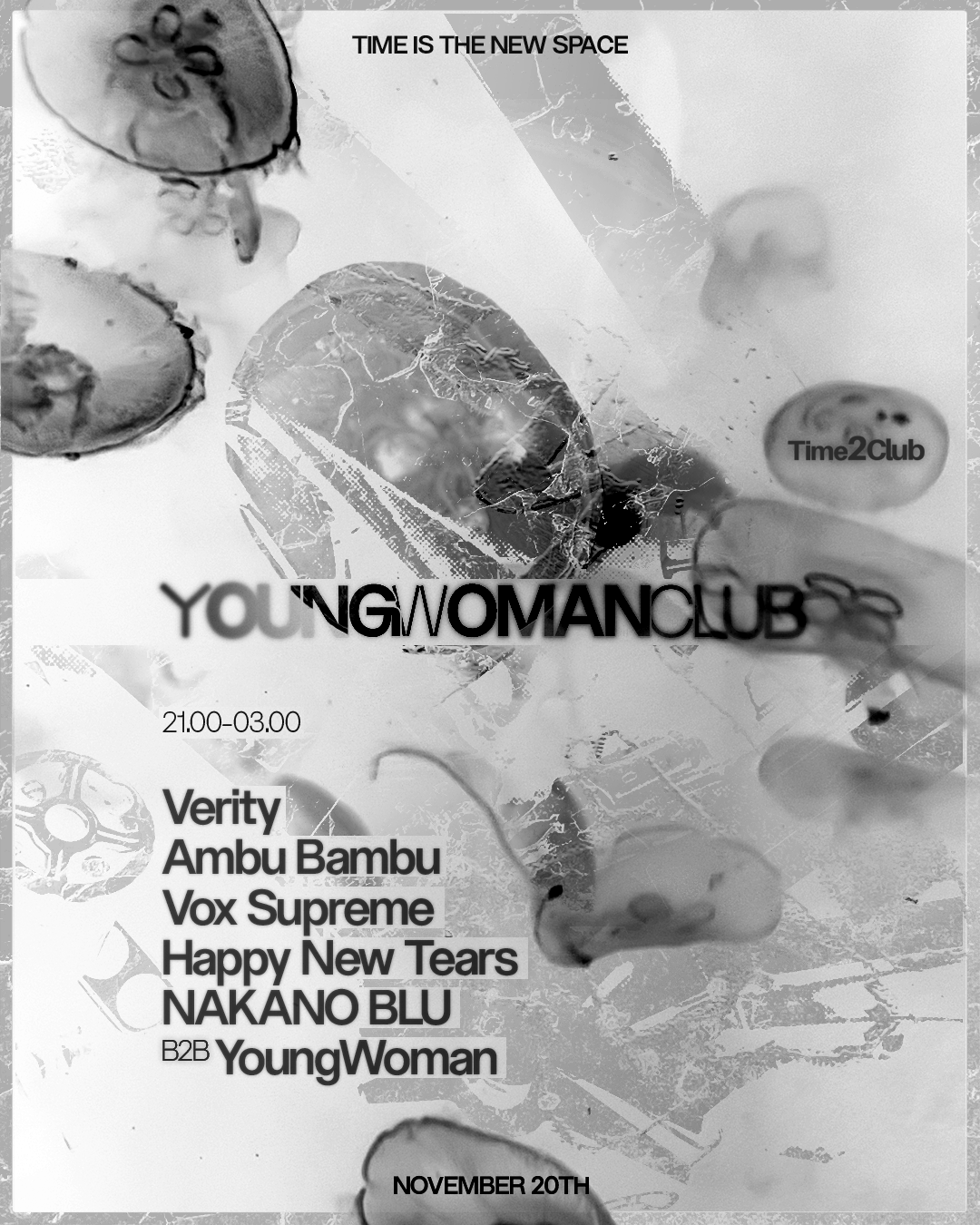 TIME2CLUB – YOUNGWOMAN CLUB #2