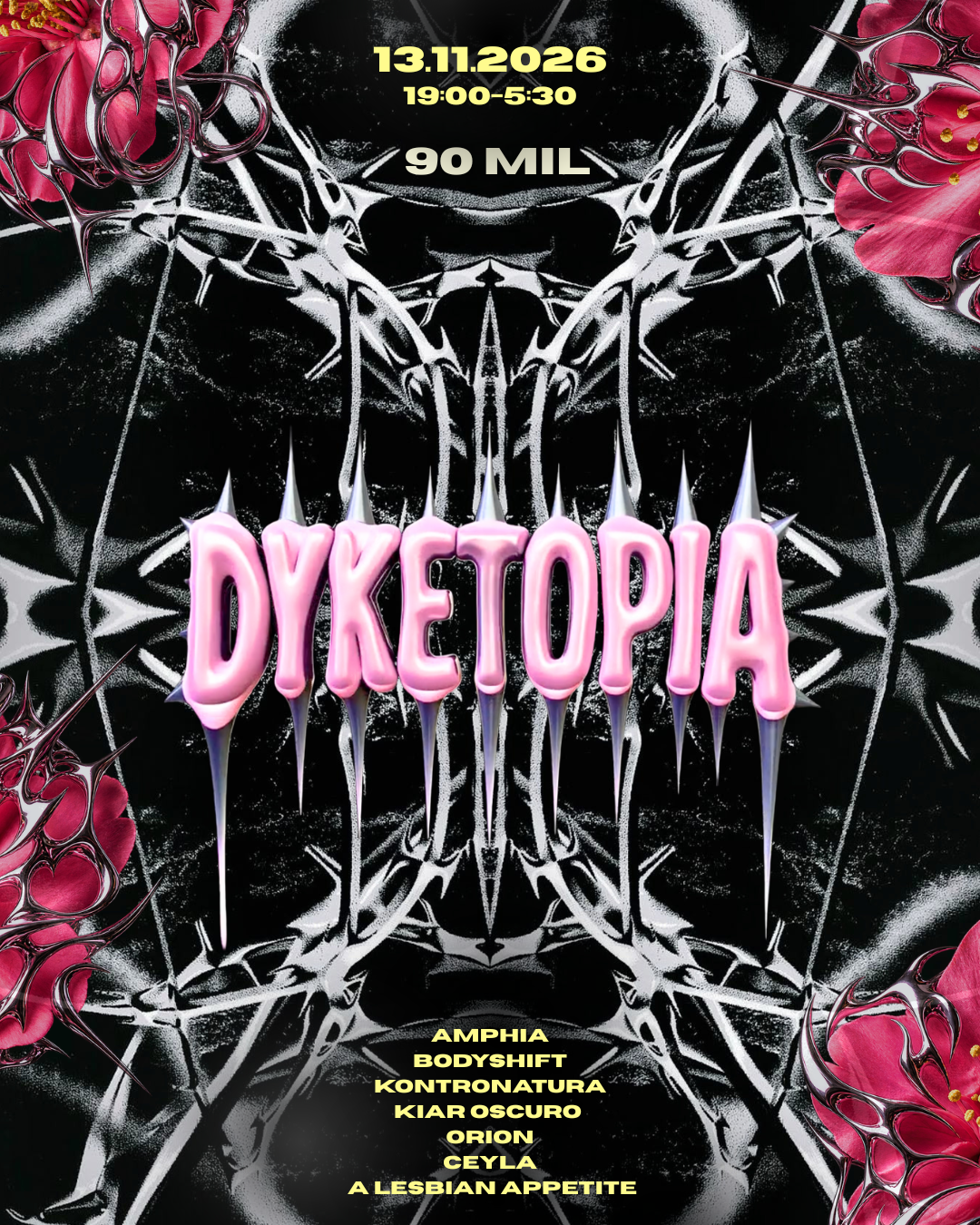 Dyketopia 90mil