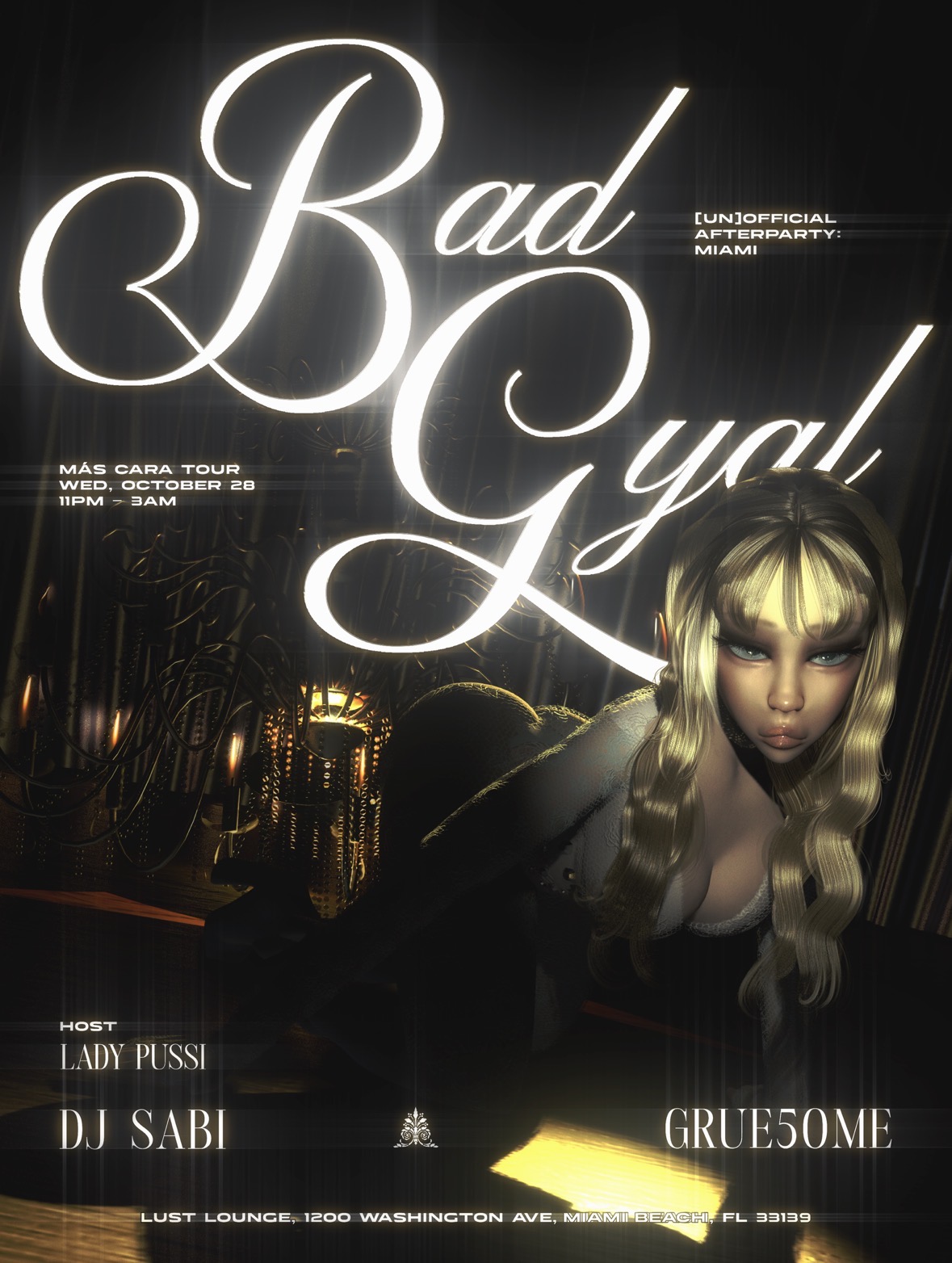 Bad Gyal Más Cara Tour Unofficial Afterparty: Miami • presented by Hyperperreo