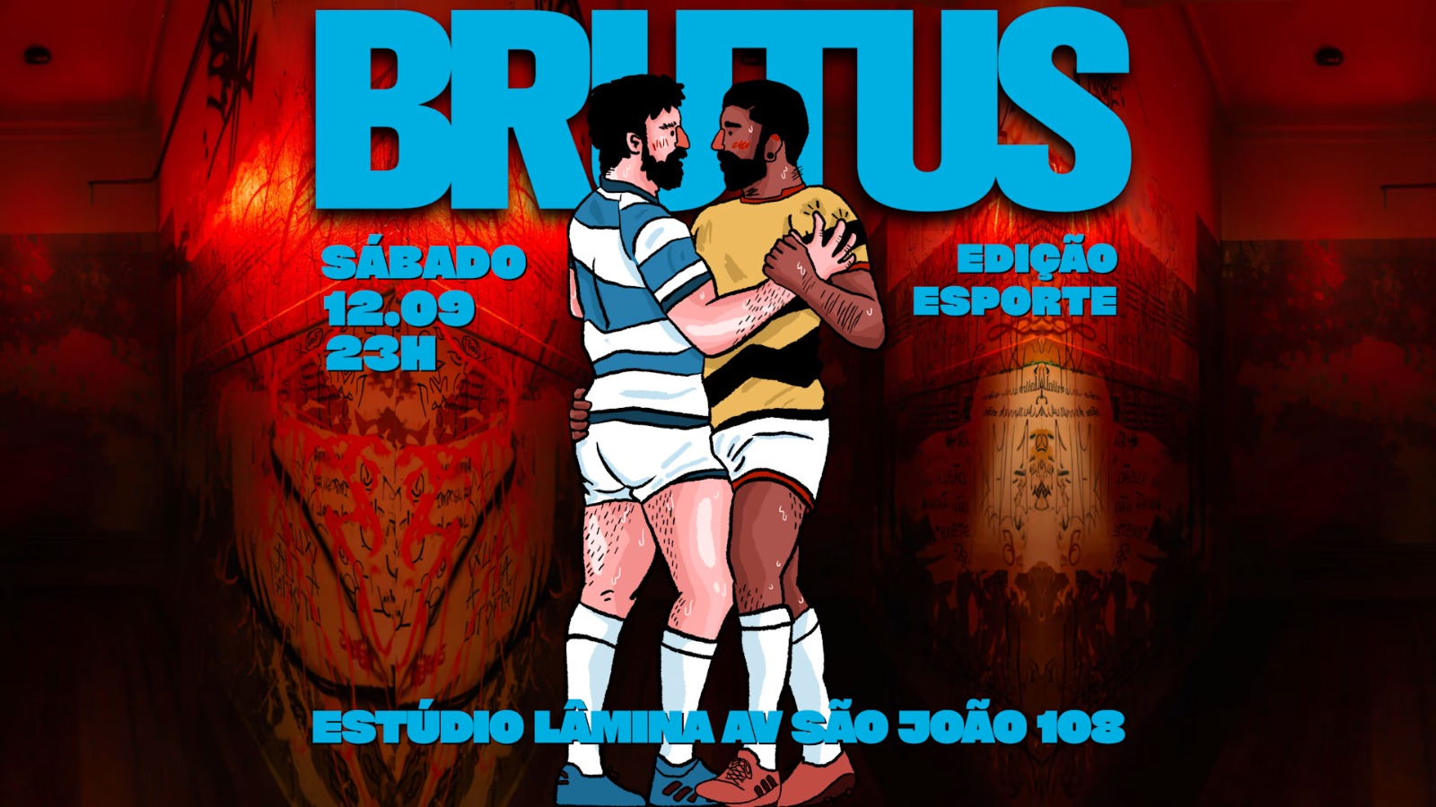 Brutus No Estúdio Lâmina - Edição Esporte