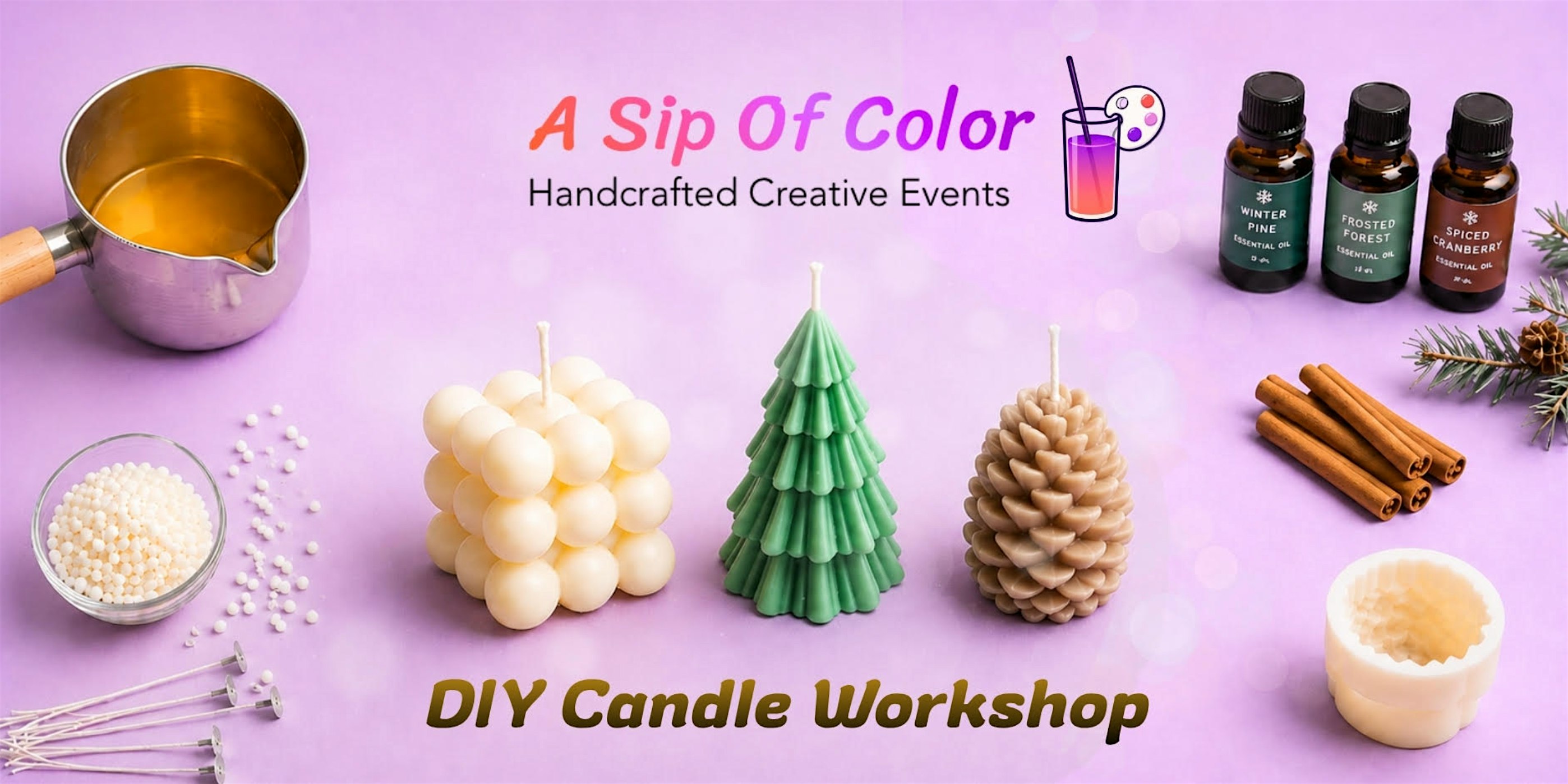 Holiday Candle Making Workshop: Create Your Own Signature Scent