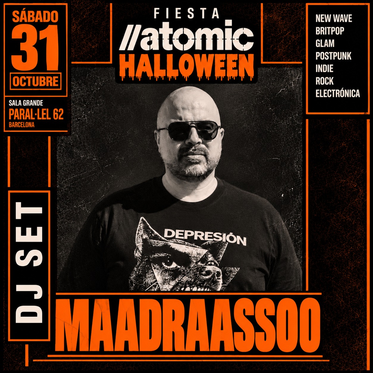 Fiesta Atomic - Halloween - Parallel 63 (Bcn)