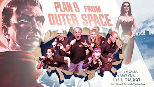 Twisted Flicks does Plan 9 from Outer Space - Live Improv Comedy Movie Dubs